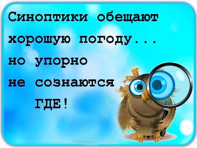 Оригинальная открытка с изображением человека, который стоит под дождем зонтами и написано «На этой неделе я выучил новое слово - План. План A зонт, B еще один зонт» (смех)